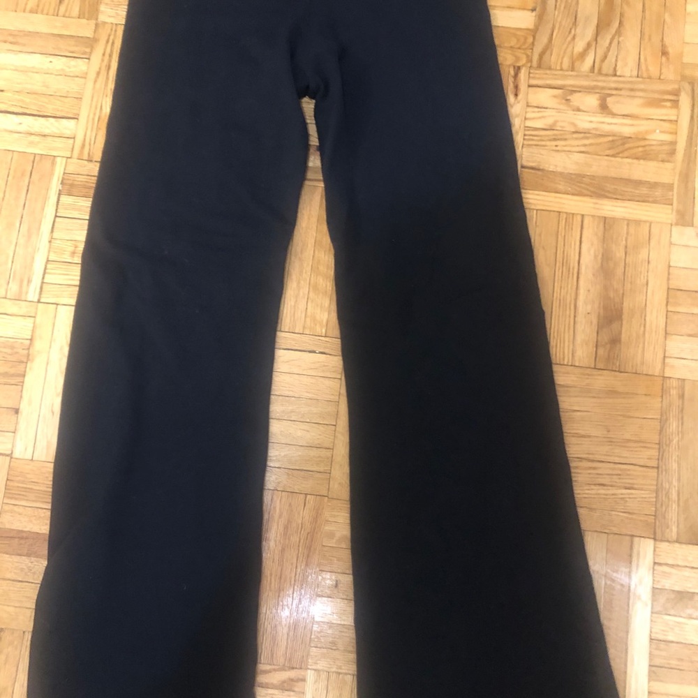 lululemon athletica Black Boot-Cut Yoga Pants